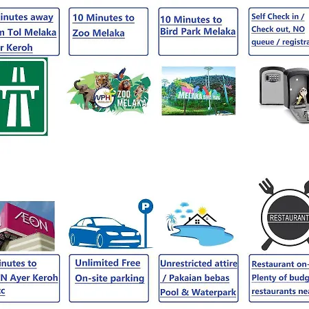 Free 4 Water Themepark Tickets & Wifi Stay Melaka Exterior photo